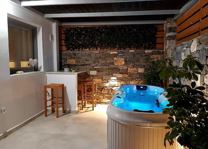 Blue View #3 Luxury Sea View Private Jacuzzi * Parasporos