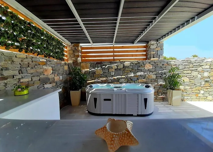 Blue View #3 Luxury Sea View Private Jacuzzi דירה